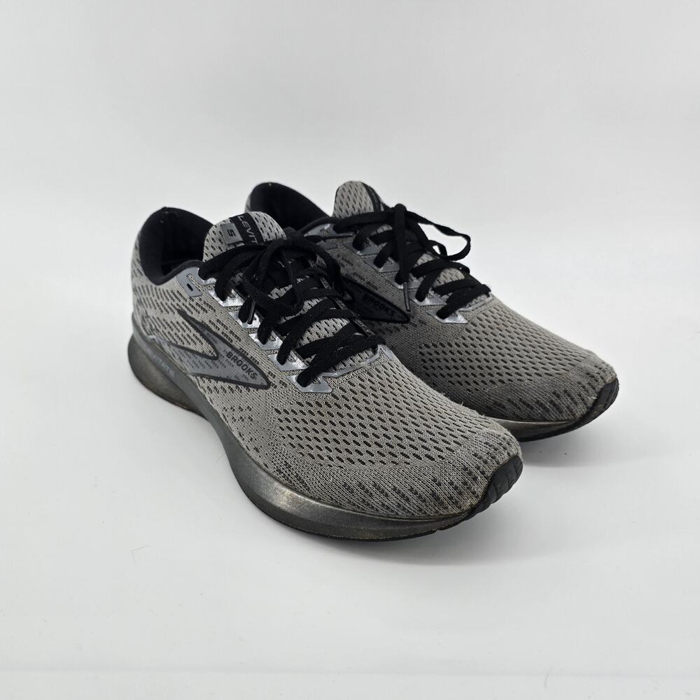 Brooks Levitate 5 Shoes Mens Size 12 Gray Running Sneakers Comfort 1103701D096